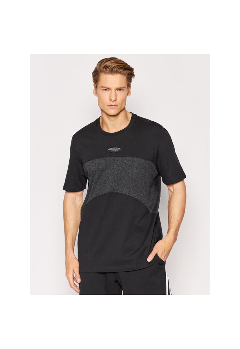 Tricou sport barbati bumbac - negru