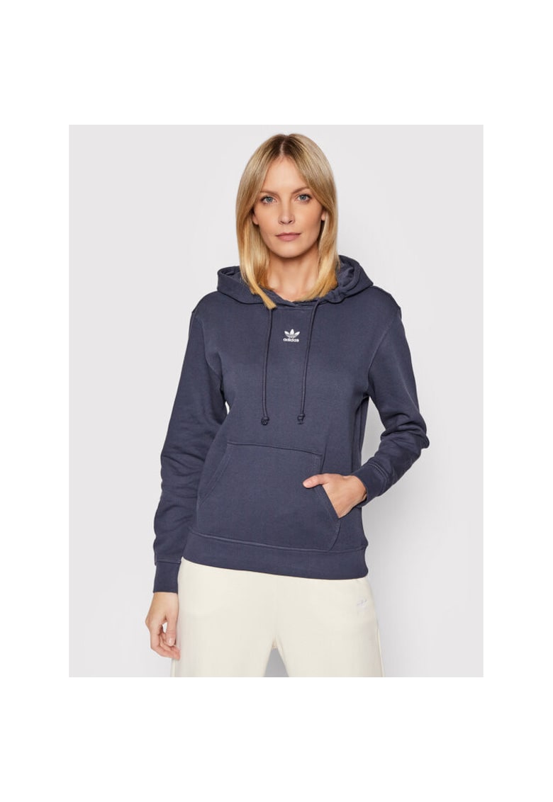 Hanorac sport dama - bleumarin - cu gluga -