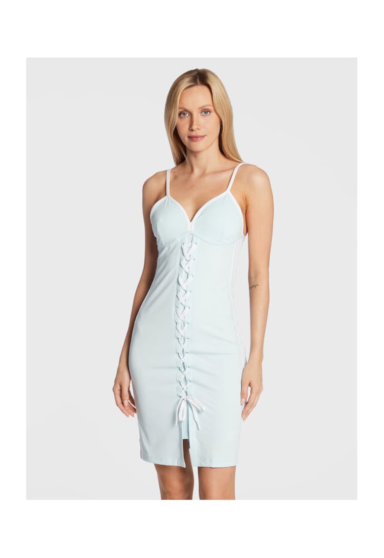 Rochie de vara pentru dama albastru deschis -