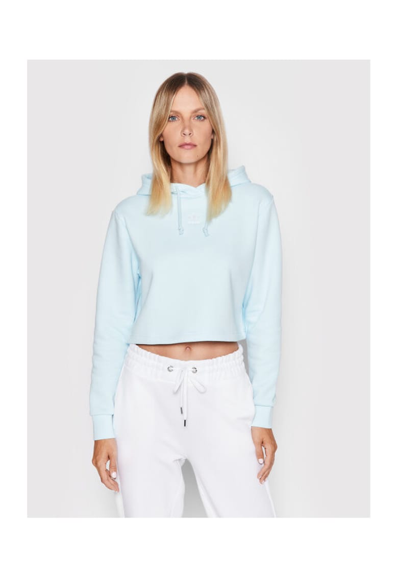 Hanorac dama albastru deschis - textil