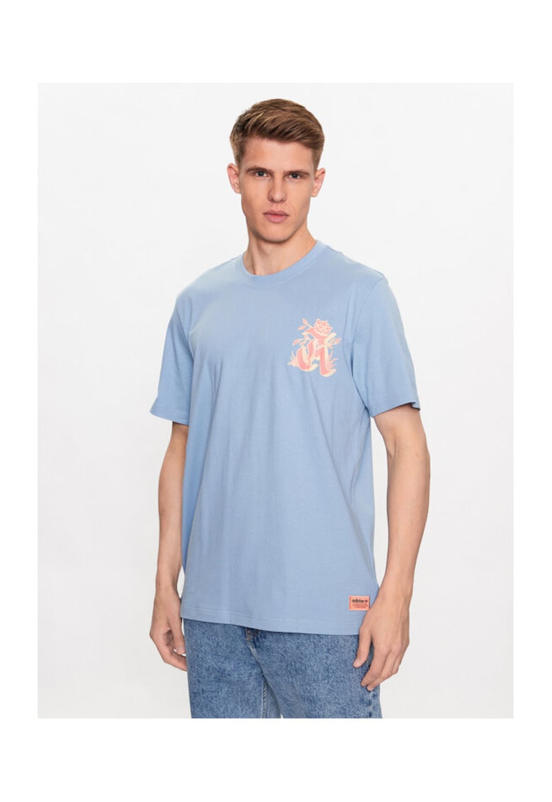Tricou albastru deschis - bumbac