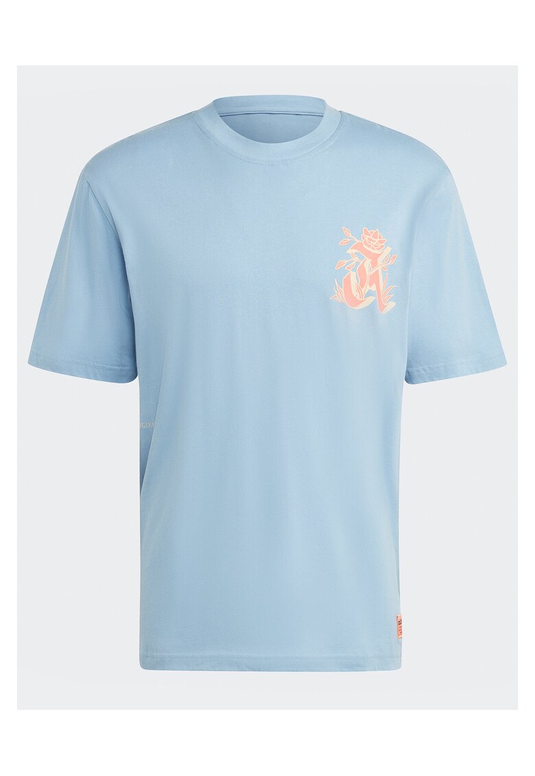 Tricou albastru deschis - bumbac