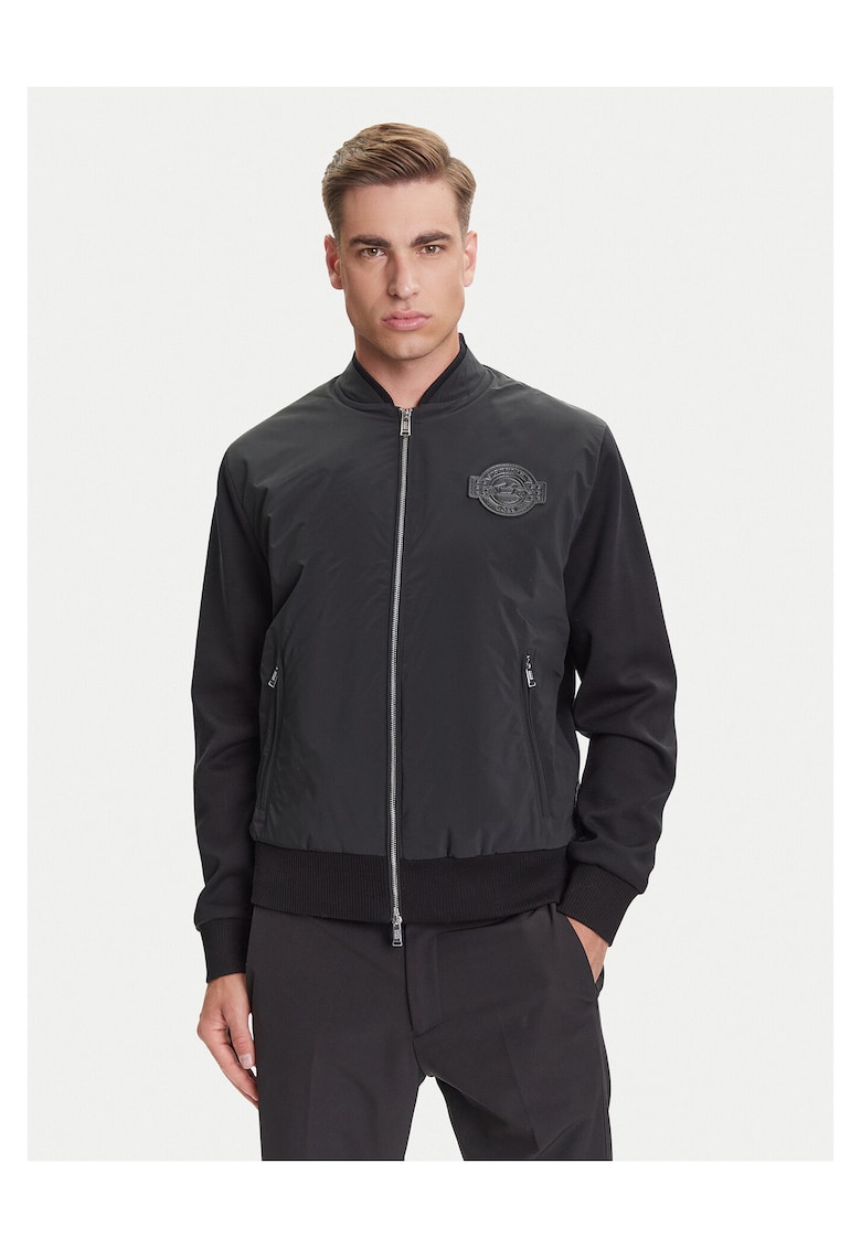 Boss Geaca bomber barbati negru - material rezistent