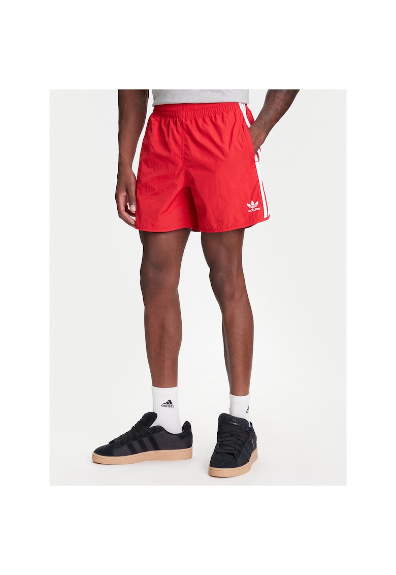 Pantaloni sport barbati rosu - scurti -