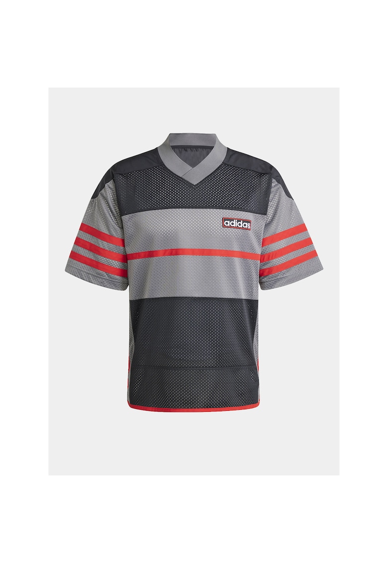 Tricou sport barbati negru/gri - bumbac -