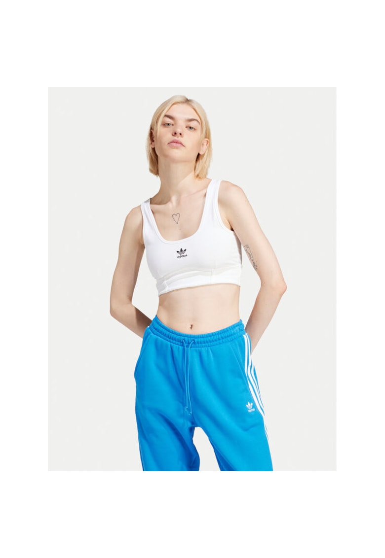 Bustiera sport dama alb