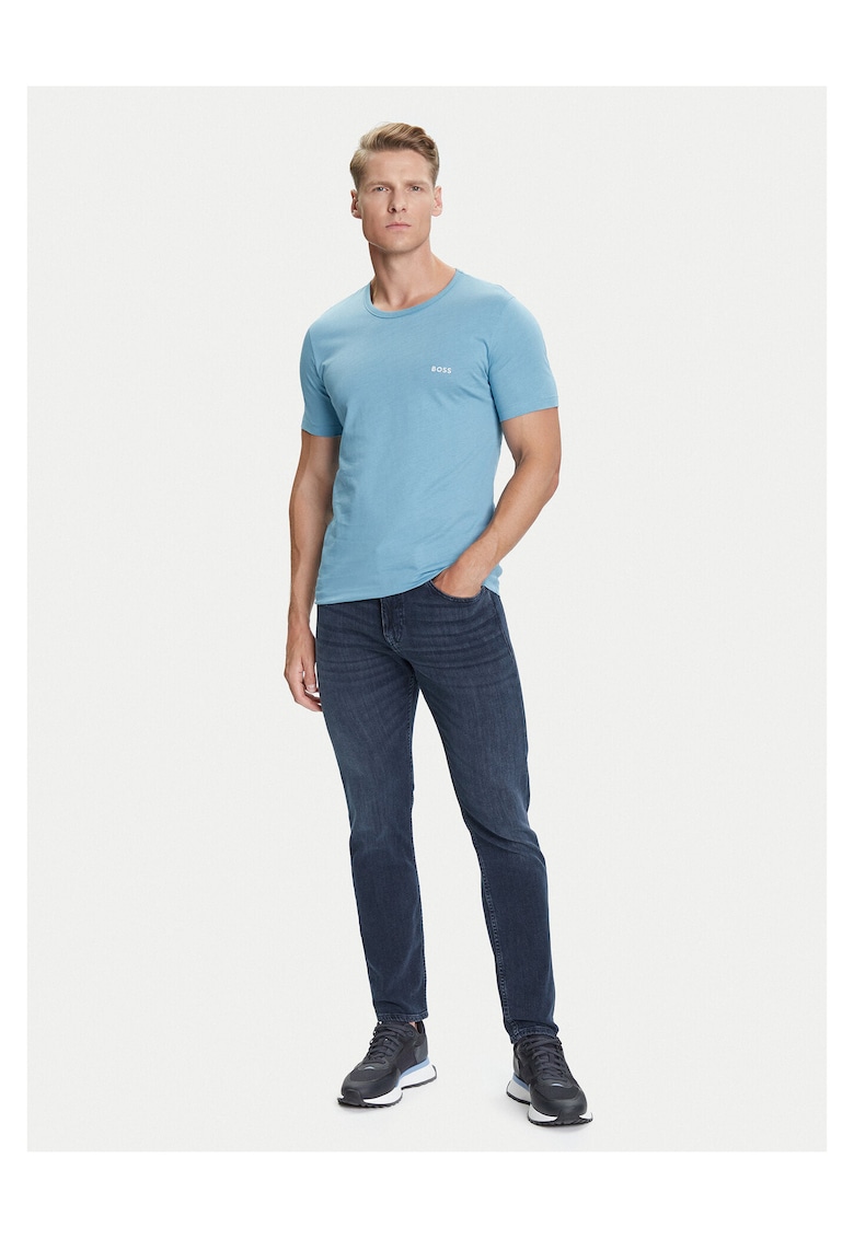 Blugi barbati culoare bleumarin