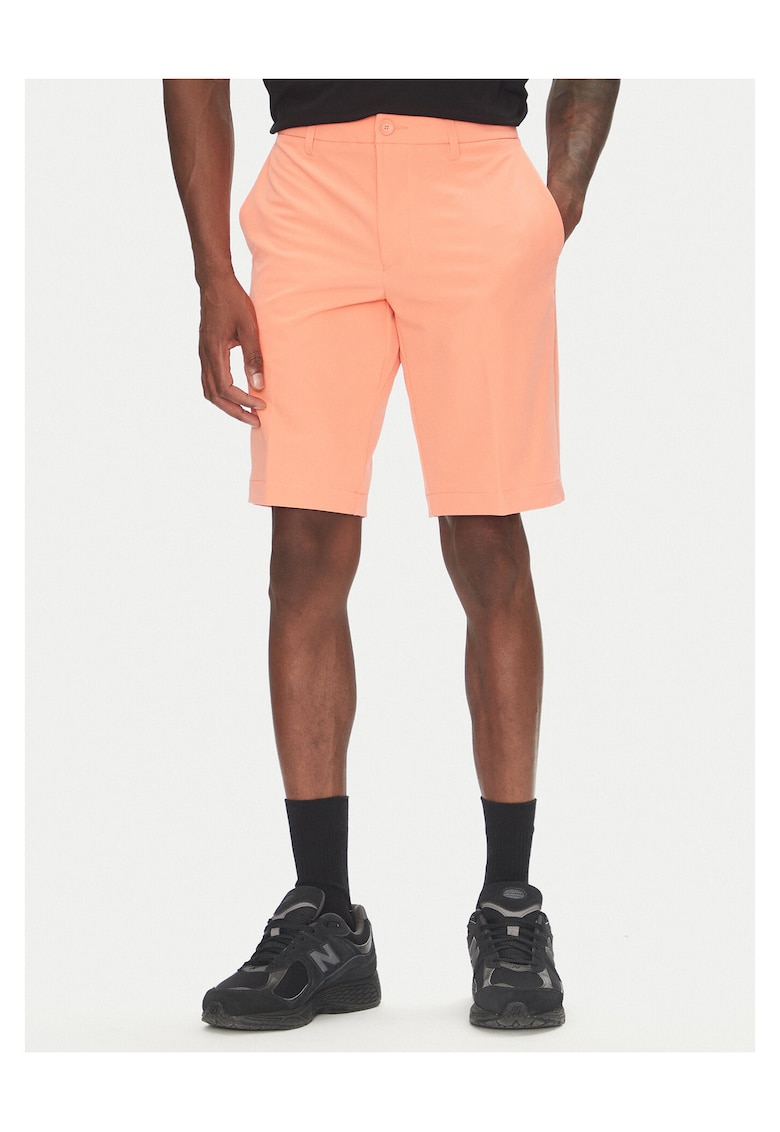 Pantaloni barbati sort - coral - material