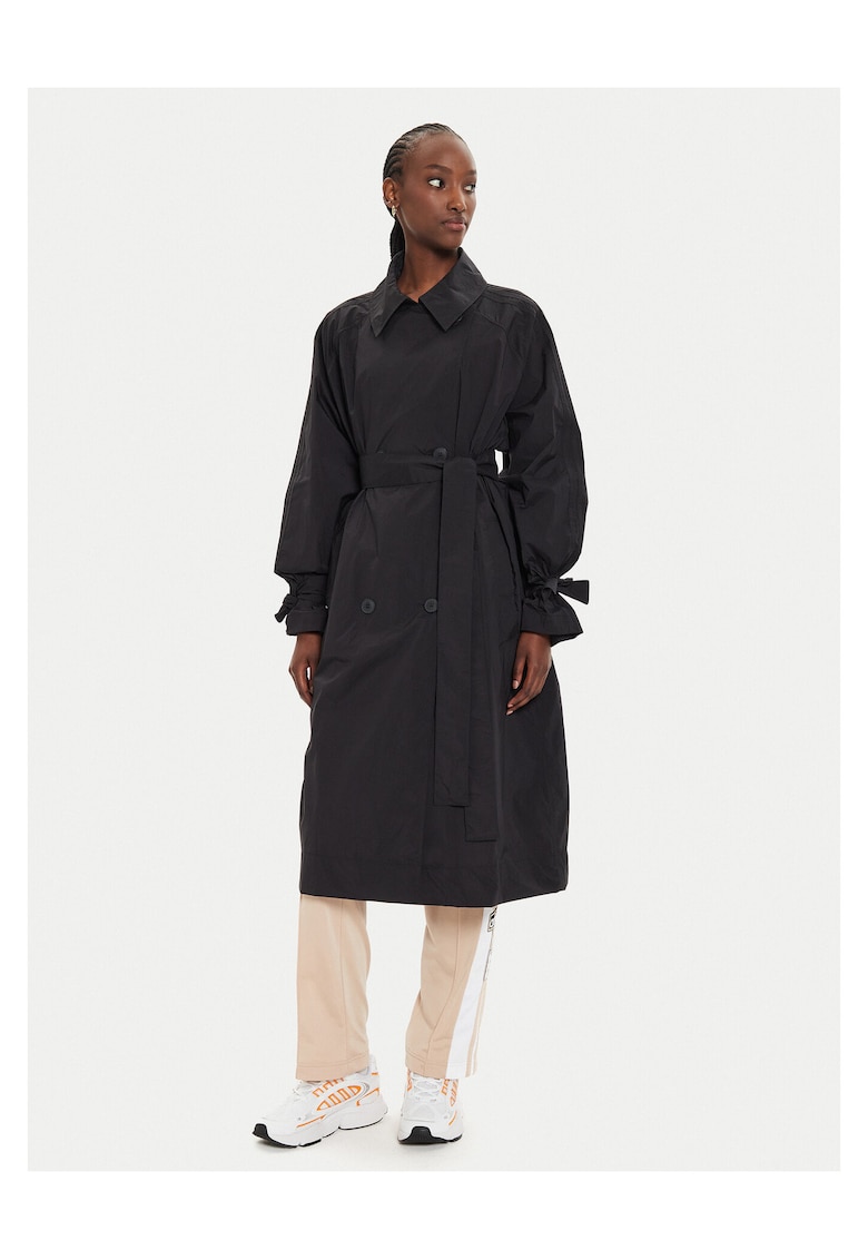 Trench dama negru -