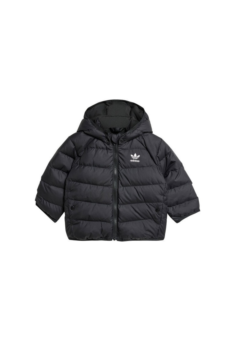 Adidas Geaca de puf unisex copii - negru