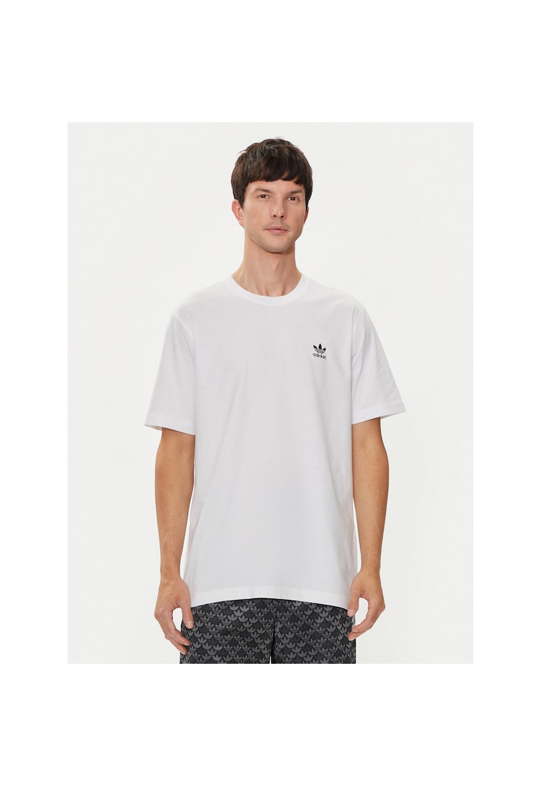 Tricou sport barbati alb - bumbac -