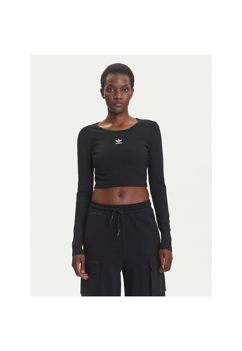 Bluza sport dama - negru - respirabila