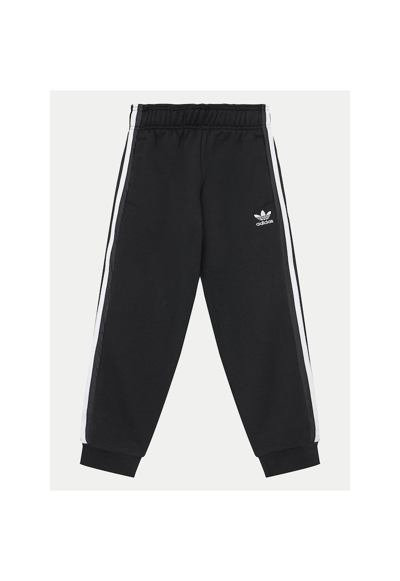 Pantaloni de trening unisex pentru copii negru -