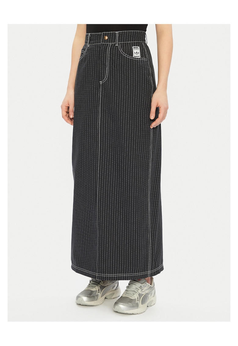 Fusta maxi - gri inchis
