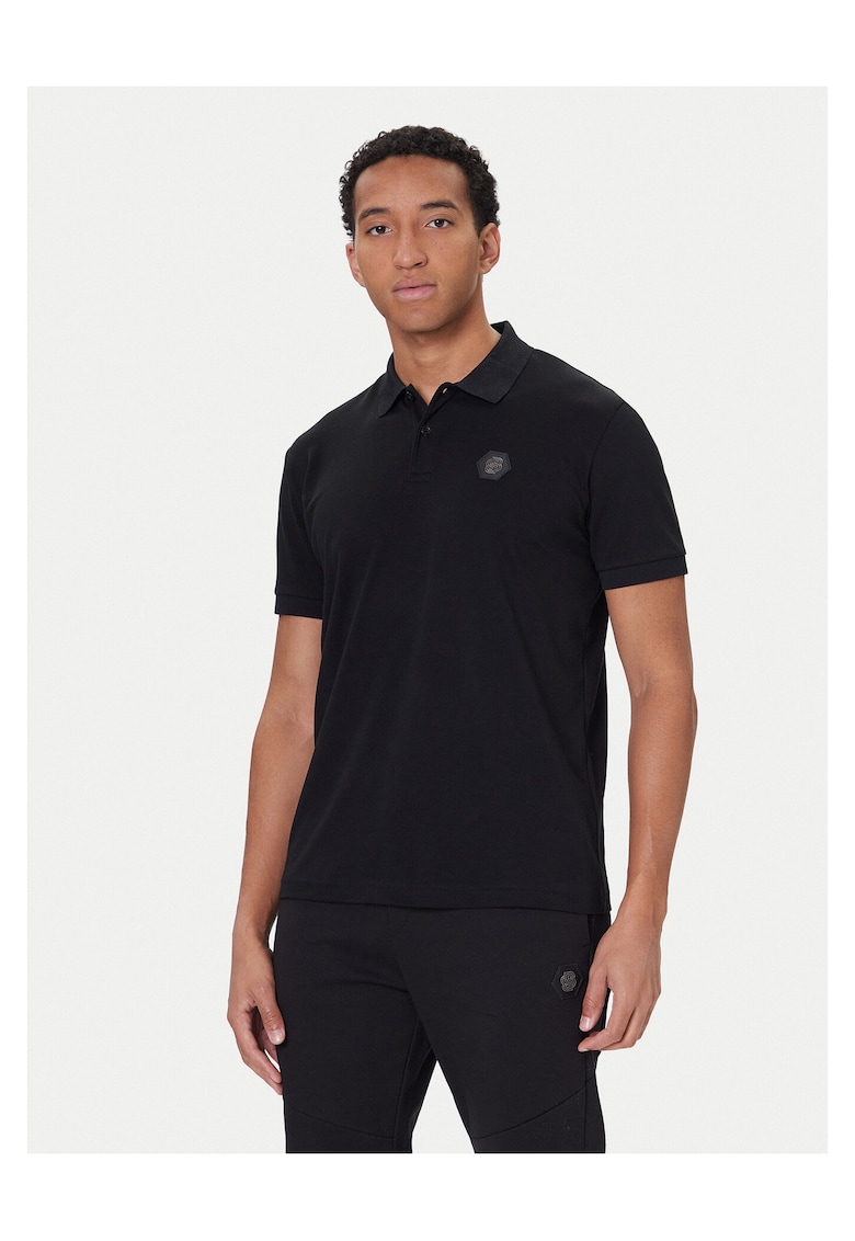 Tricou barbati negru - bumbac