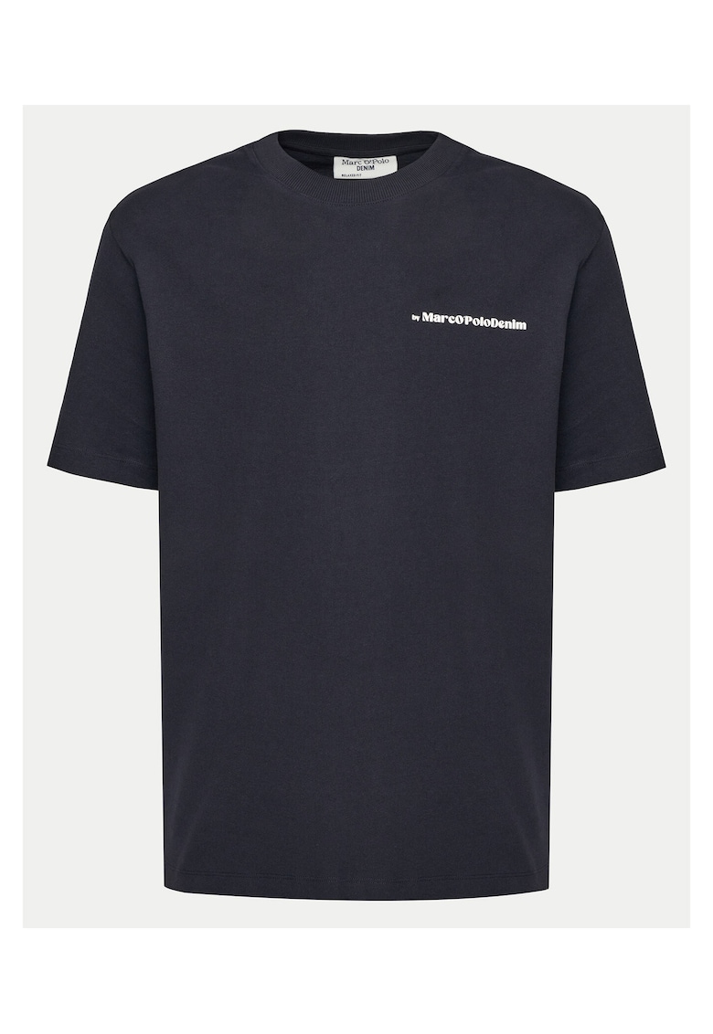 Tricou barbati bleumarin - material bumbac