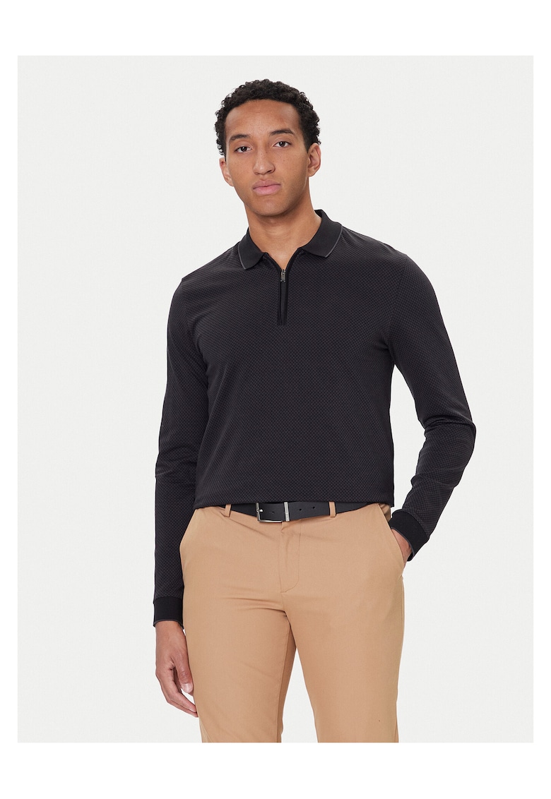 Bluza barbati negru - bumbac