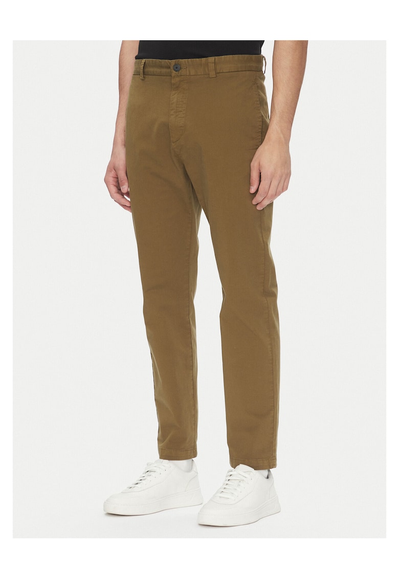 Pantaloni barbati verde - bumbac - Verde