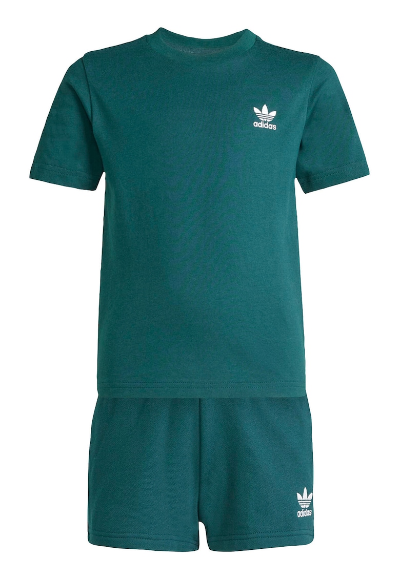 Set Tricou si Sort - Unisex - verde - bumbac