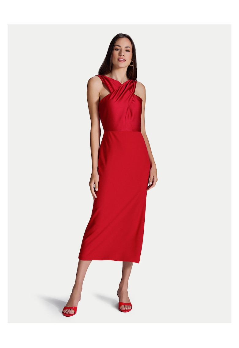 Rochie cocktail dwqf - Rosu