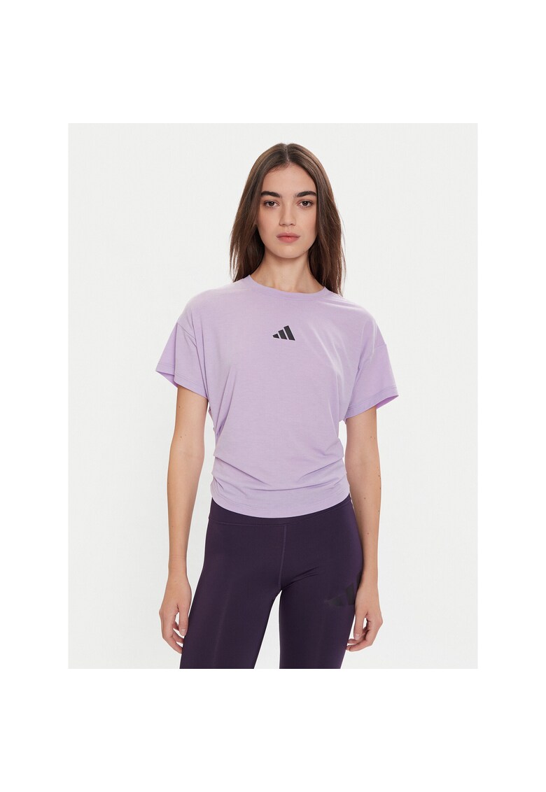 Tricou sport dama violet - bumbac