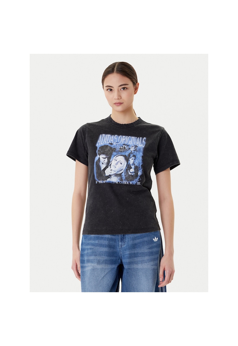 Tricou sport dama negru - bumbac