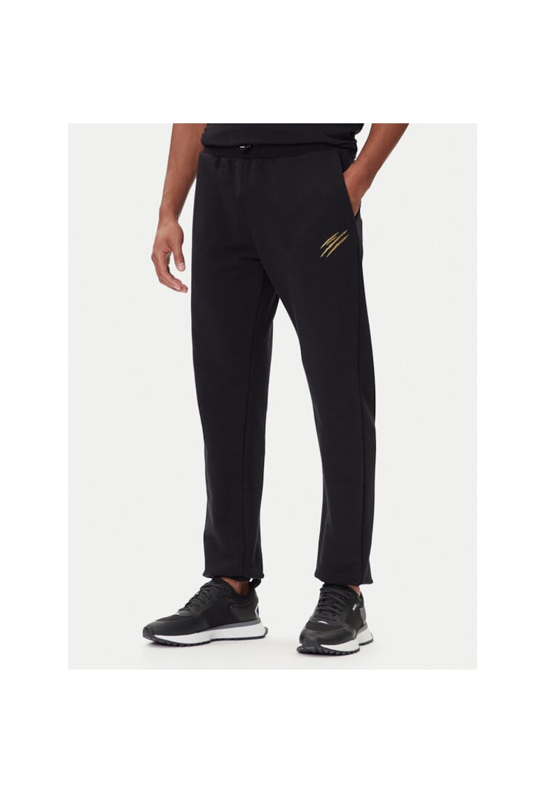 Pantaloni sport barbati negru - de trening