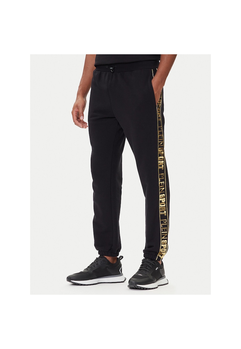 Pantaloni barbati negru - de trening