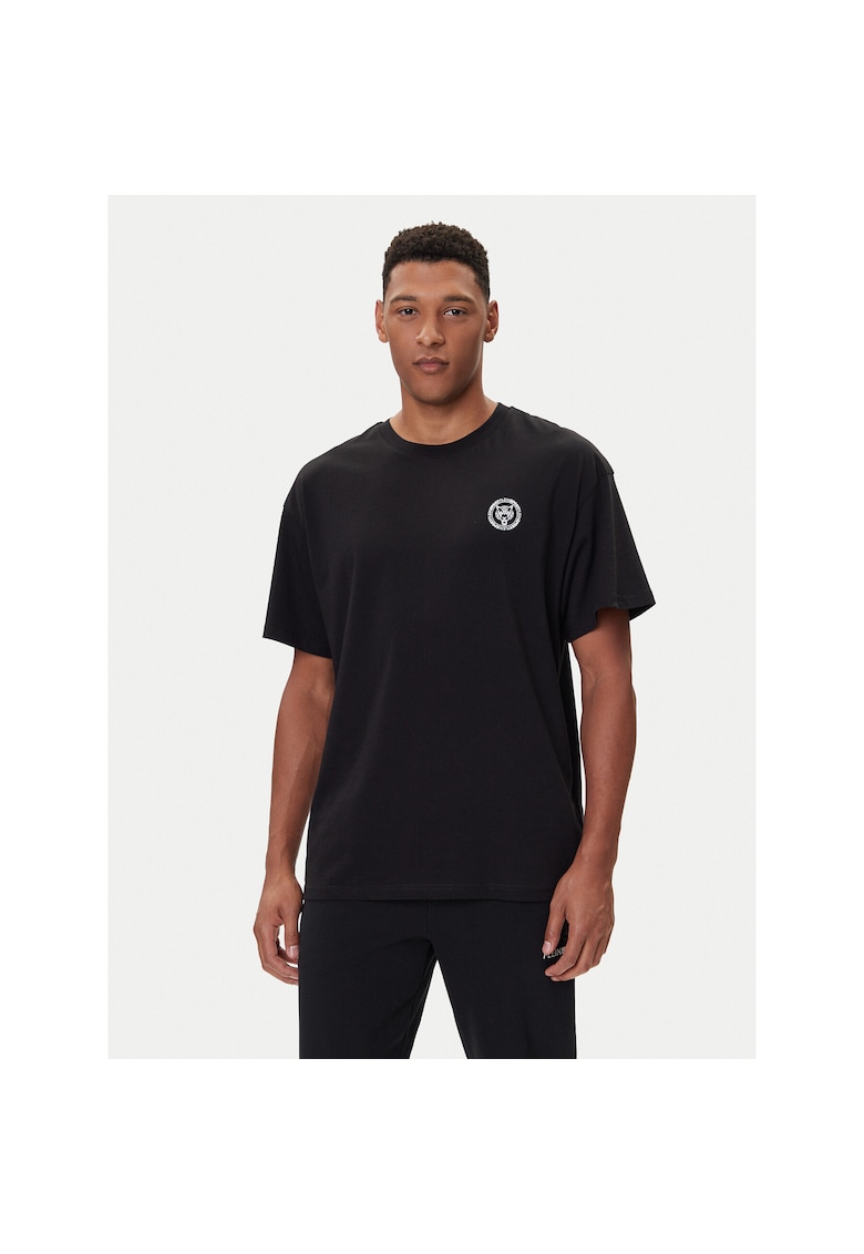 Tricou sport barbat - negru - bumbac