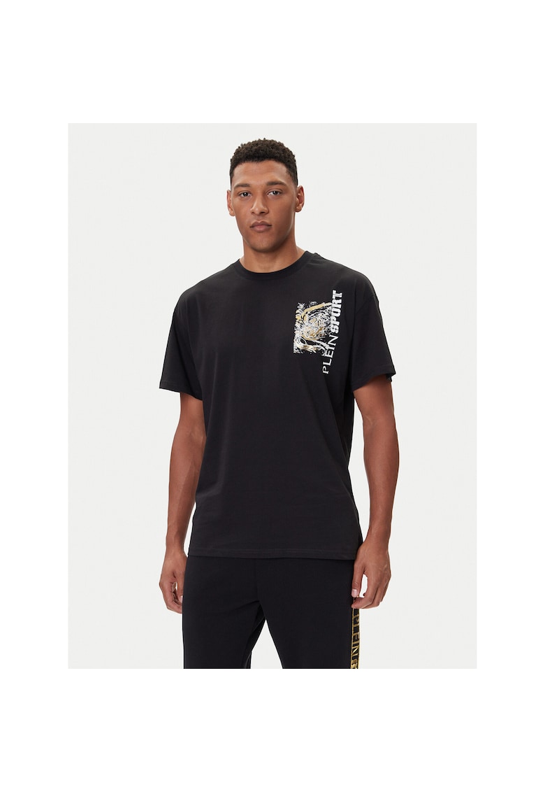 Tricou barbati negru - din bumbac