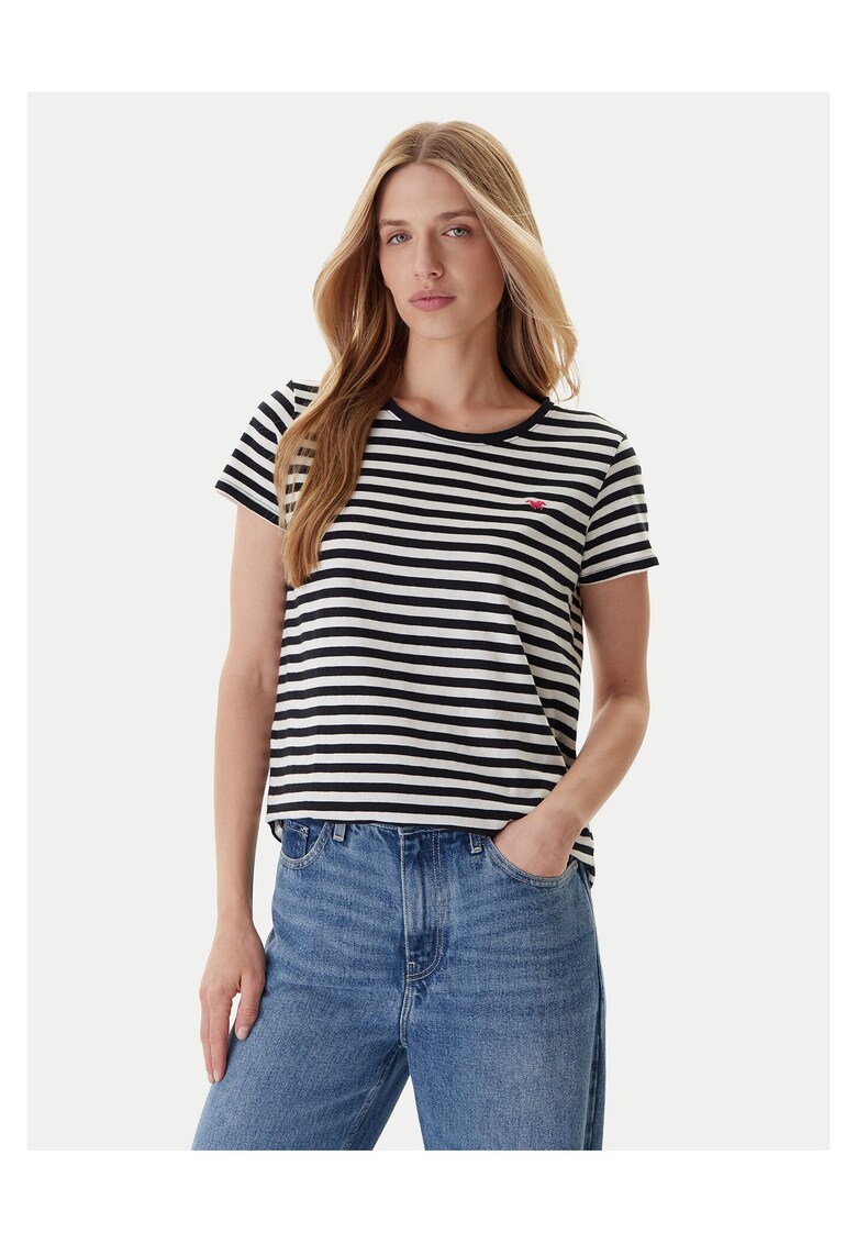 Tricou dama negru - din bumbac