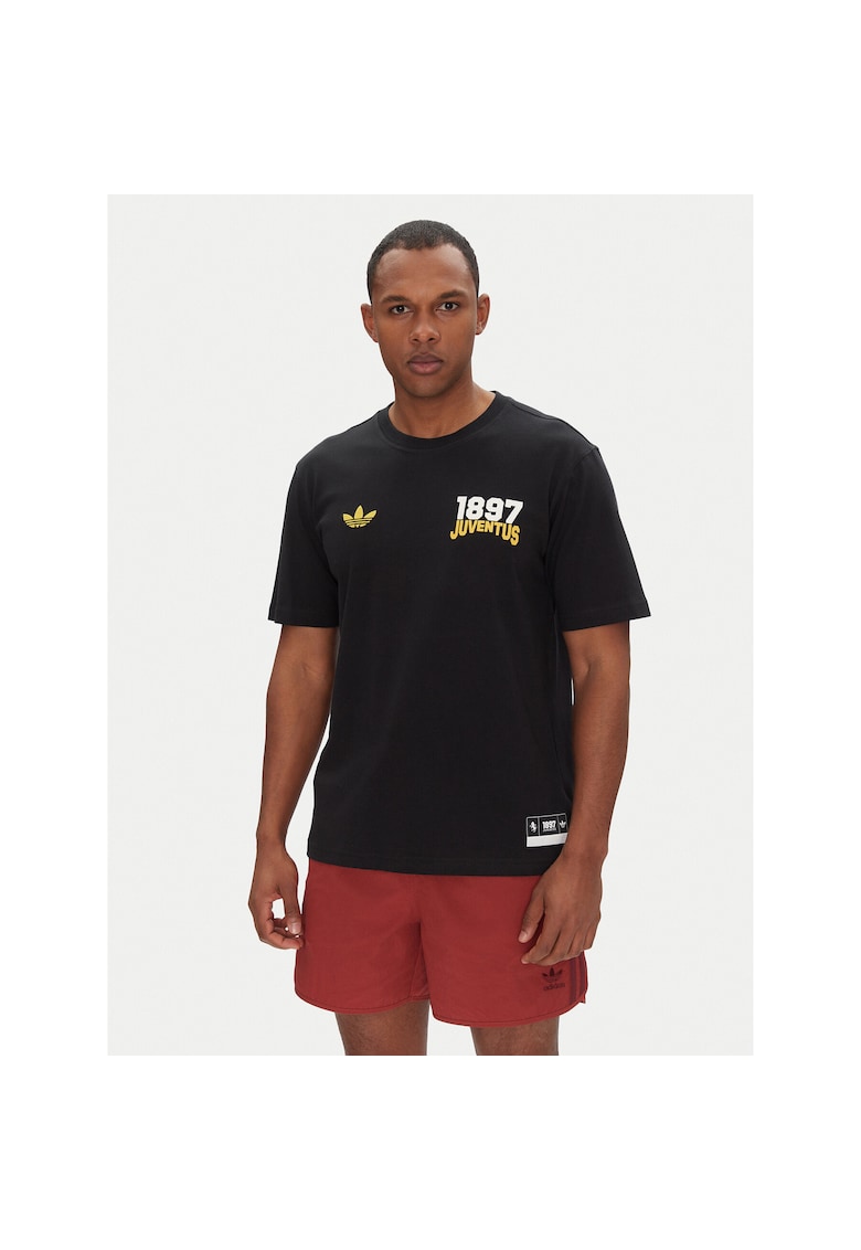 Tricou din bumbac pentru barbati - negru