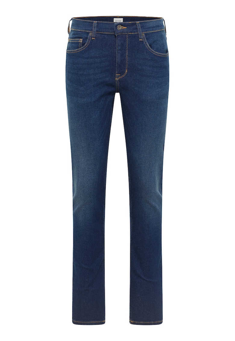 Blugi barbati bleumarin - din denim
