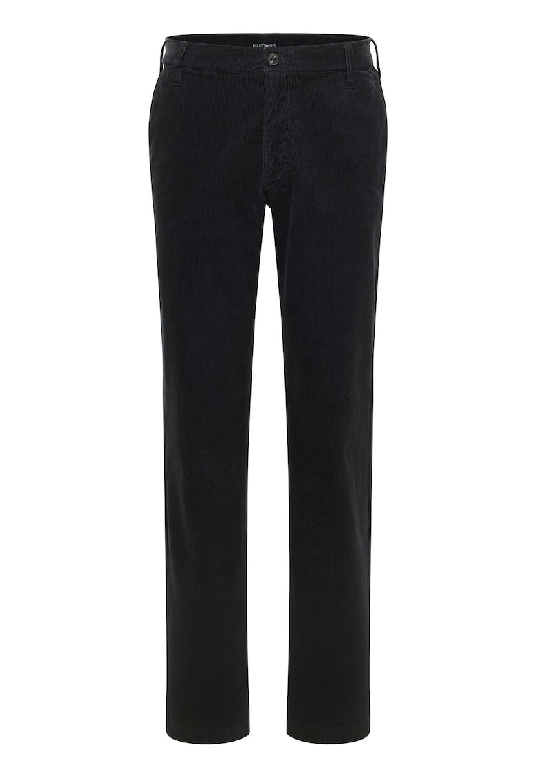 Pantaloni barbati negru - material elastic