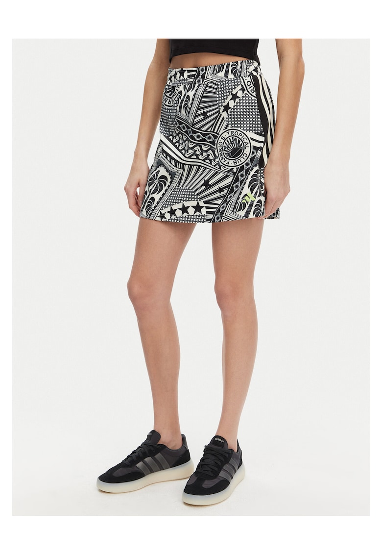 Fusta dama neagra - alba -