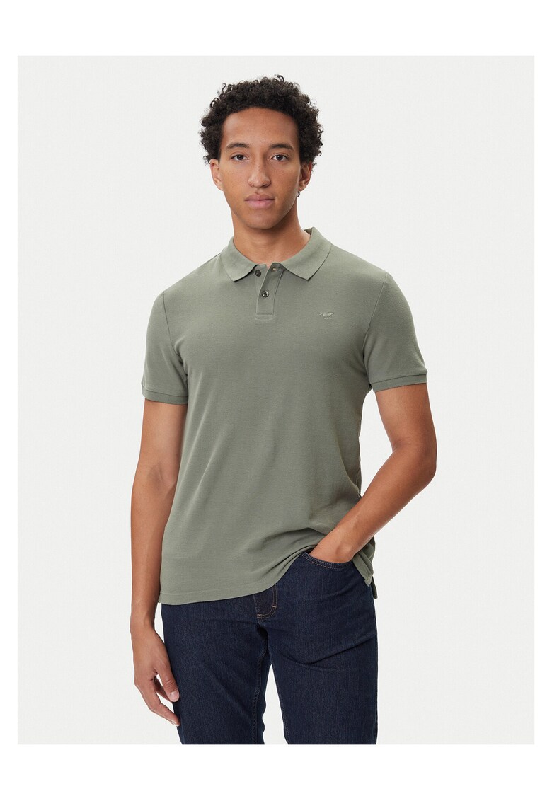 Tricou barbati verde - bumbac