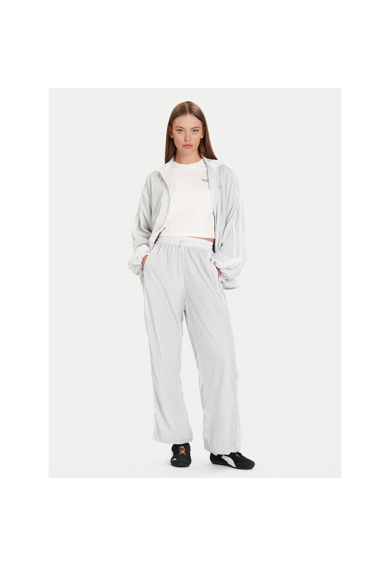 Pantaloni sport dama argintiu - trening