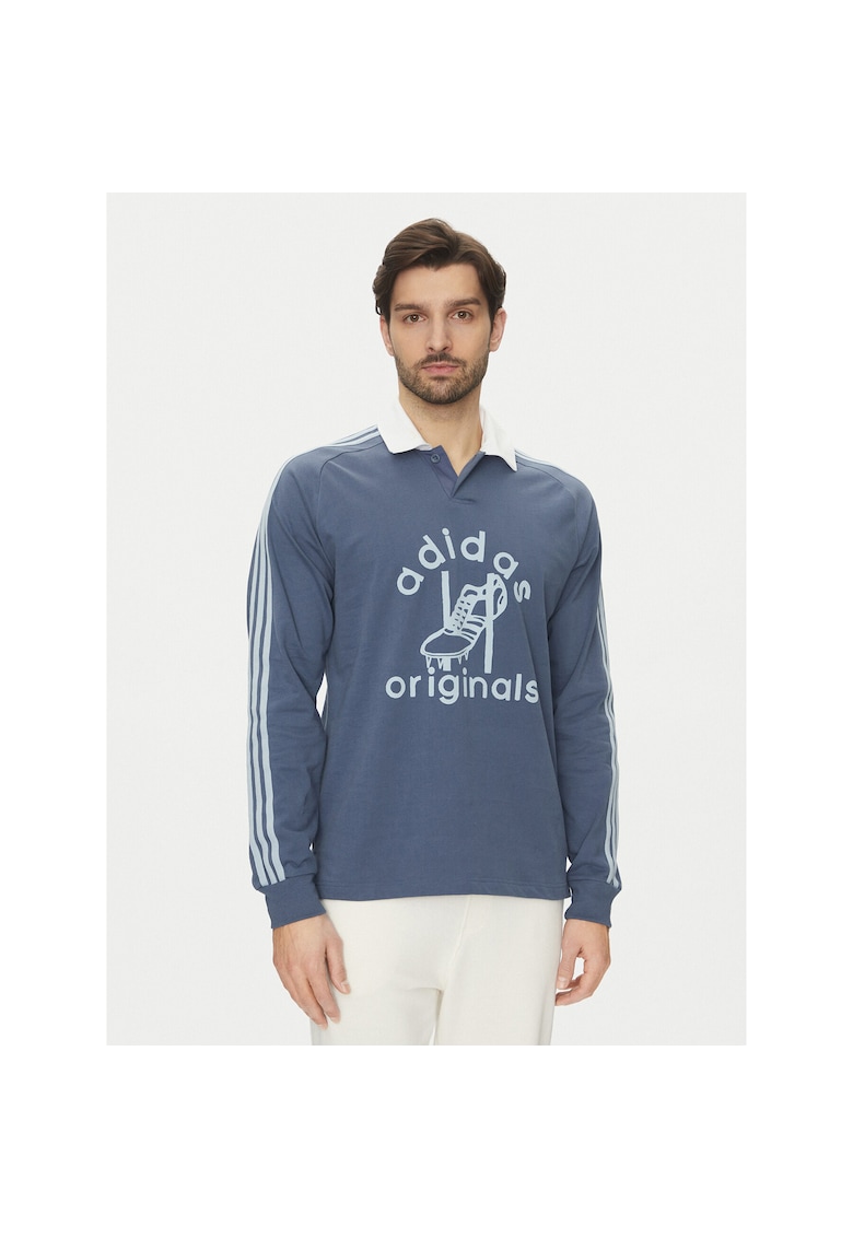 Bluza barbati albastru - sport - bumbac