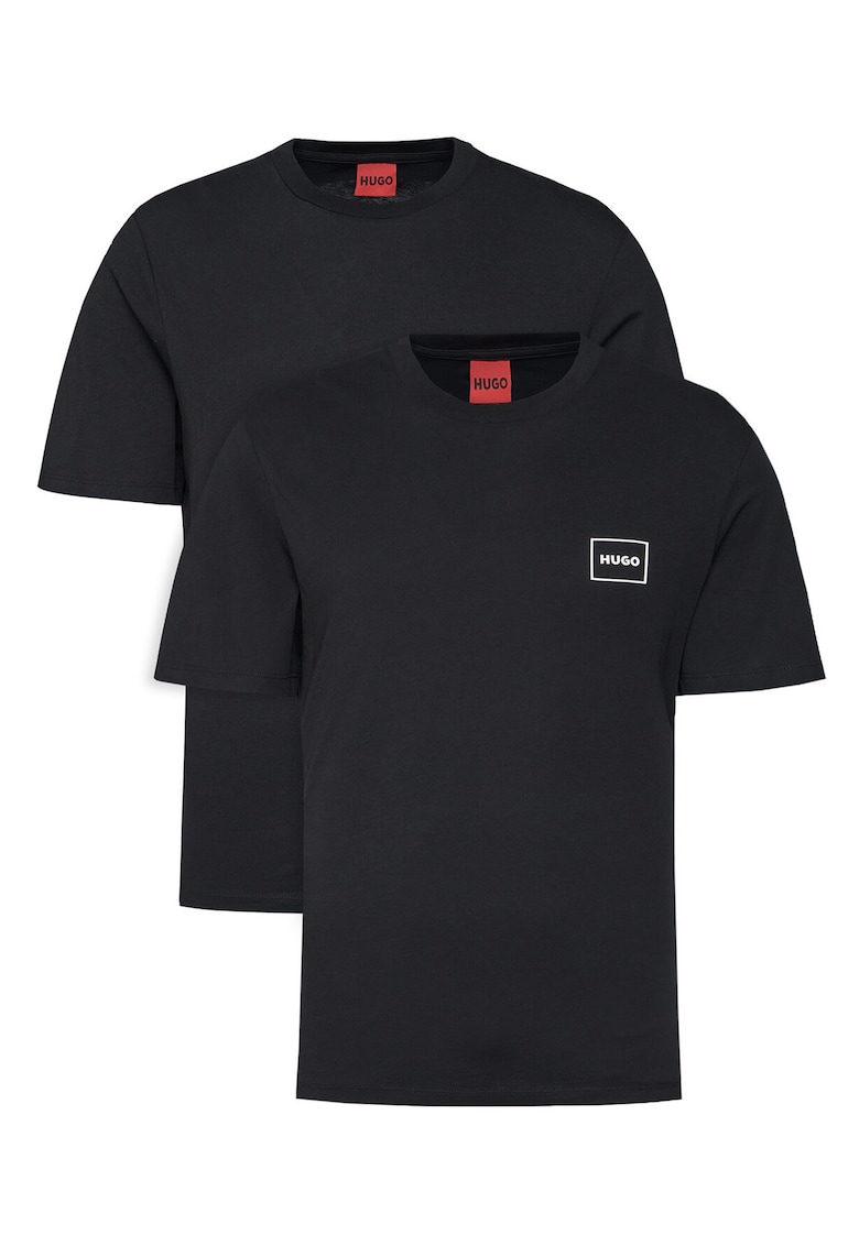 Set tricouri barbatesti negru - bumbac