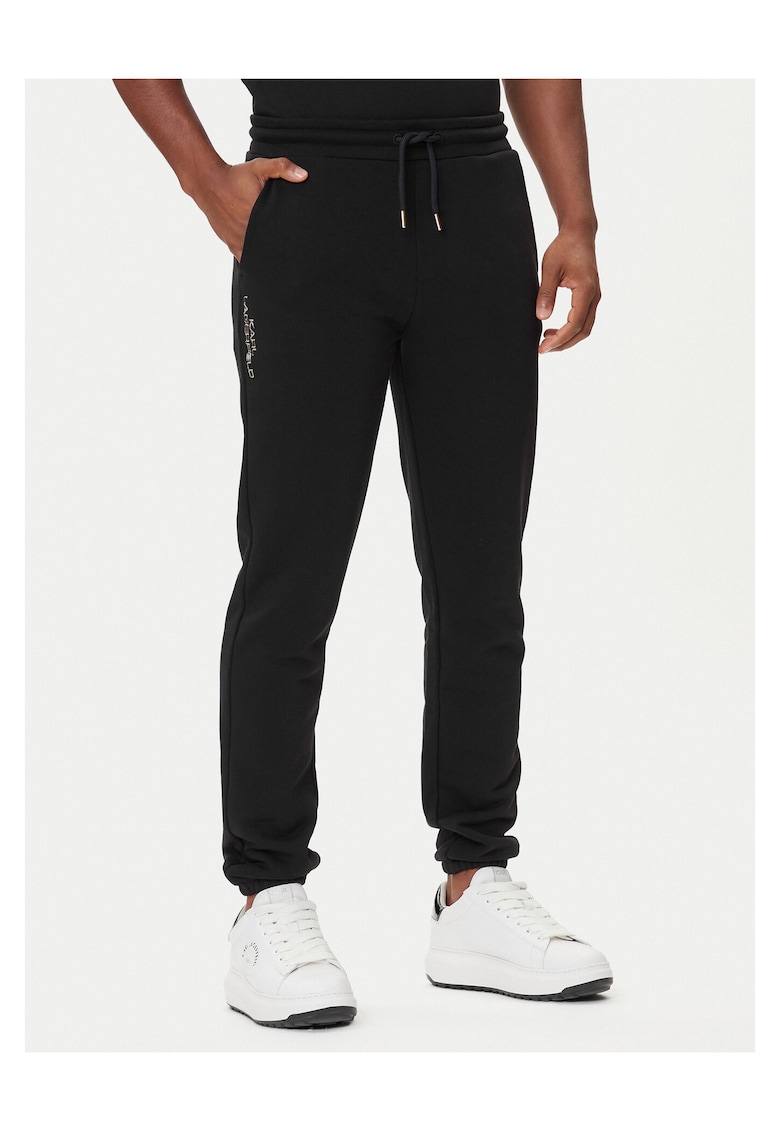 Pantaloni barbati negru - trening