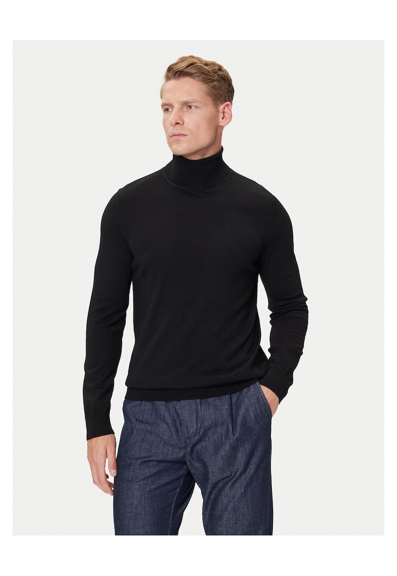 Bluza barbati negru - bumbac -