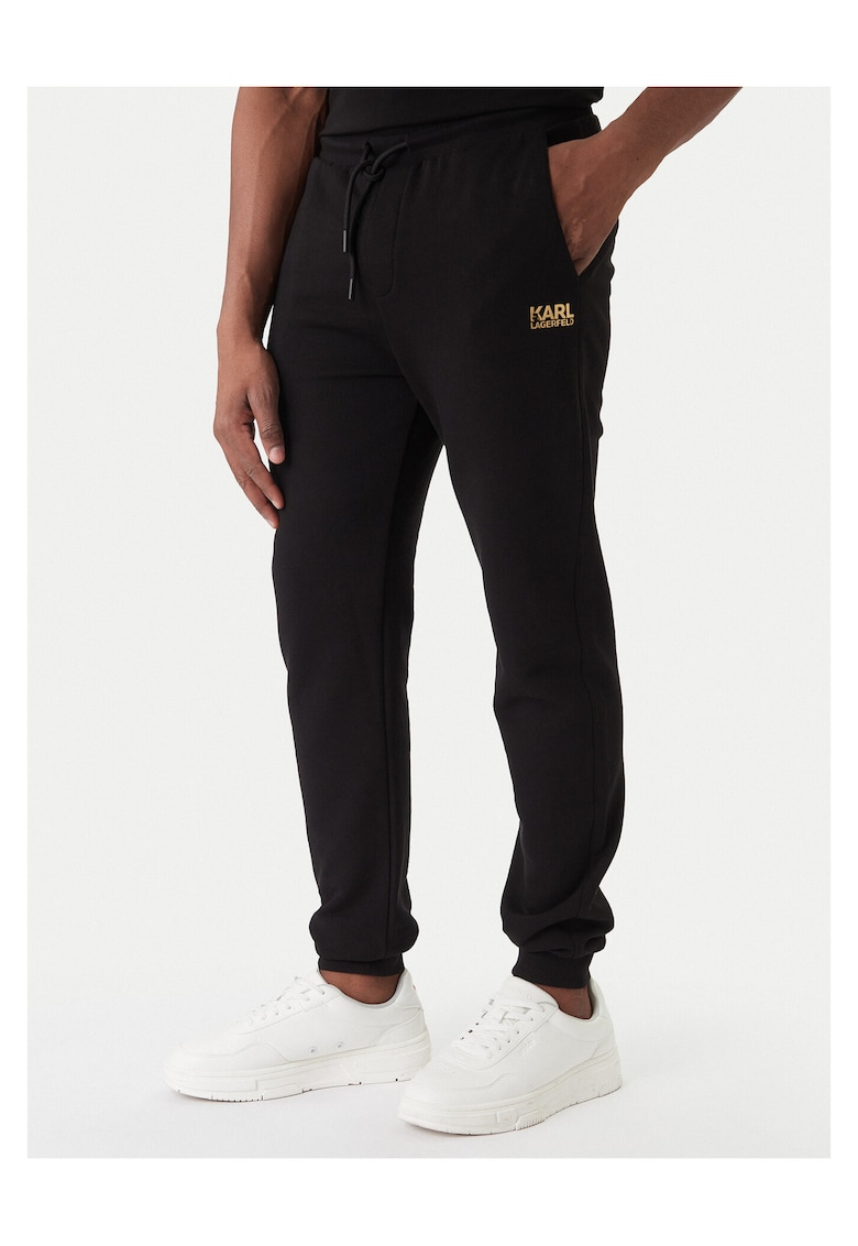 Pantaloni barbati negru - treningdwqfwq