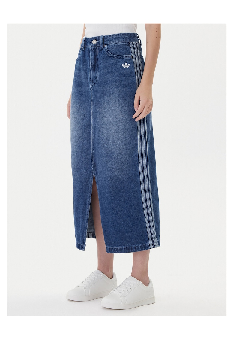 Fusta de blugi - albastru - denim