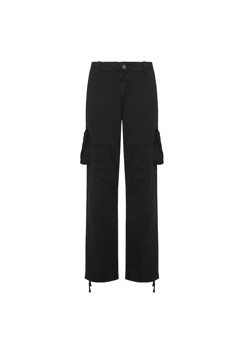 Pantaloni barbati negru - pentru drumetie si lifestyle -