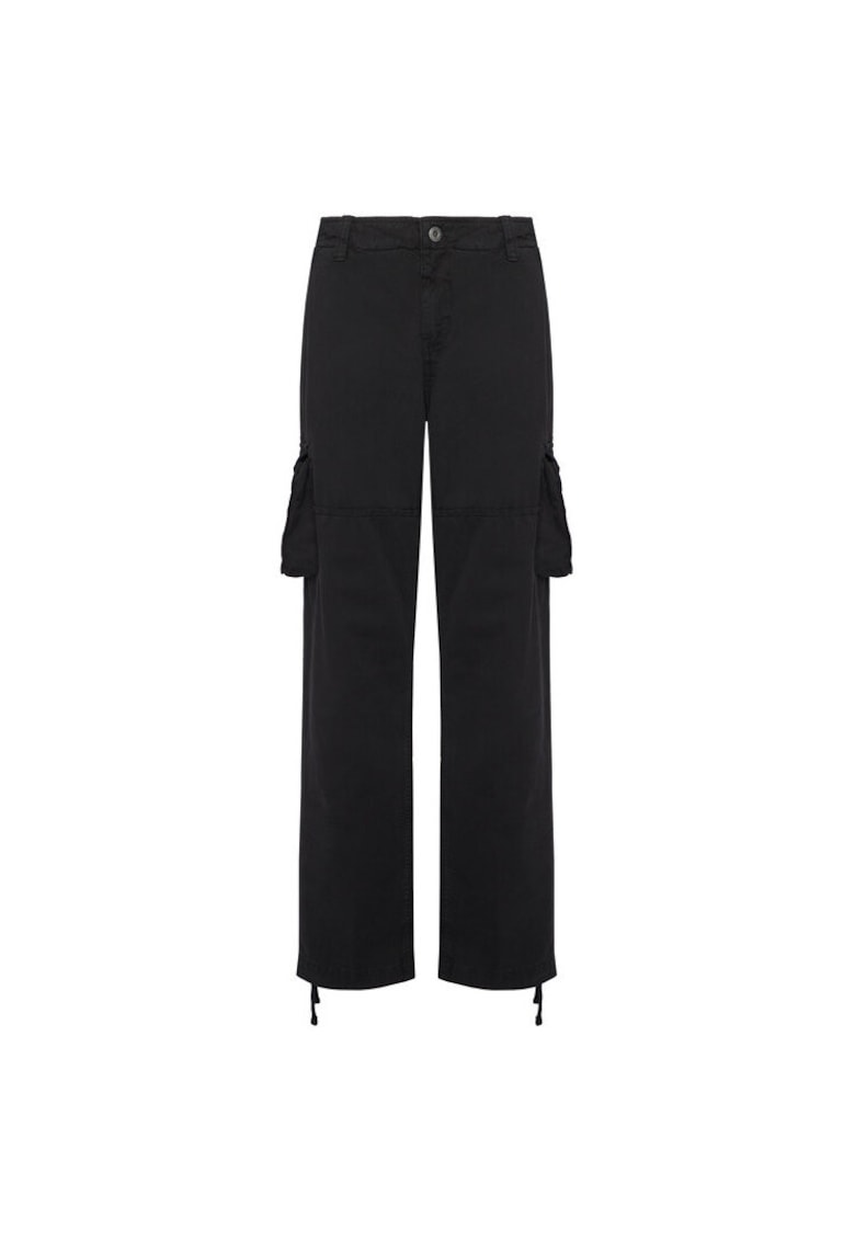 Pantaloni barbati negru - pentru drumetie si lifestyle -