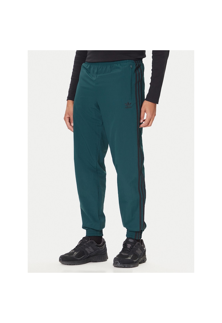 Pantaloni sport barbati verde inchis