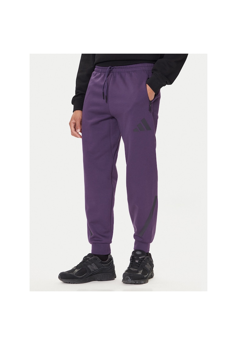 Pantaloni sport barbati violet inchis
