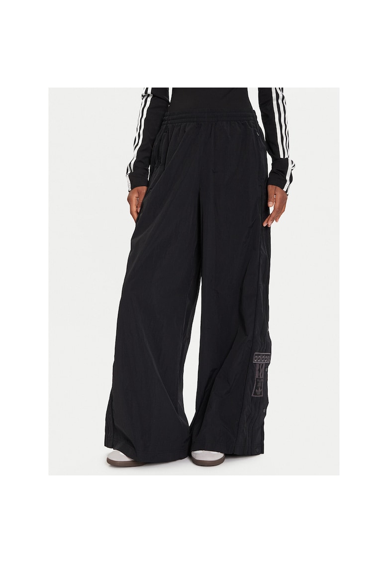 Pantaloni sport dama negru - trening - largi