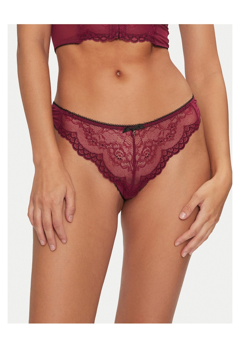 Chiloti tanga dama lenjerie intima - Violet