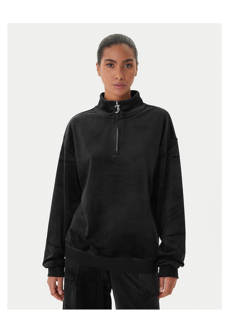 Hanorac de dama negru - textil